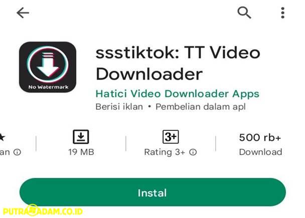 aplikasi download tiktok ssstiktok